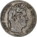 France, 5 Francs, Louis-Philippe, 1837, Bordeaux, Silver, VF(20-25)