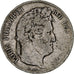 France, 5 Francs, Louis-Philippe, 1840, Bordeaux, Silver, F(12-15), Gadoury:678
