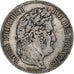 France, 5 Francs, Louis-Philippe, 1834, Toulouse, Silver, VF(20-25)