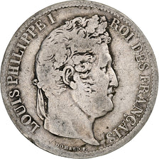 France, 5 Francs, Louis-Philippe, 1831, Marseille, Silver, F(12-15)