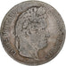 France, 5 Francs, Louis-Philippe, 1833, Marseille, Silver, F(12-15)