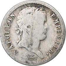 France, Demi Franc, 1808, Paris, Argent, B, Gadoury:398