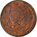 France, Euro Cent, error broadstruck, 2005, Paris, Copper Plated Steel