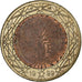 Francja, Euro, error 1 cent core, 1999, Paris, Bimetaliczny, AU(55-58), KM:1288