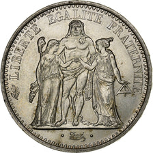 France, 10 Francs, Hercule, 1971, Paris, Silver, MS(63), KM:932