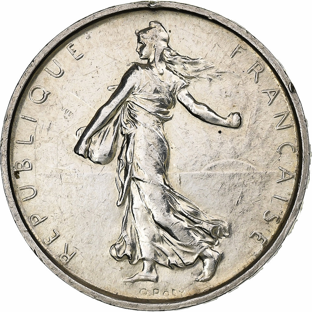 France, 5 Francs, Semeuse, 1969, Paris, Argent, SUP, Gadoury:770, KM:926
