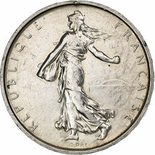 France, 5 Francs, Semeuse, 1969, Paris, Argent, SUP, Gadoury:770, KM:926