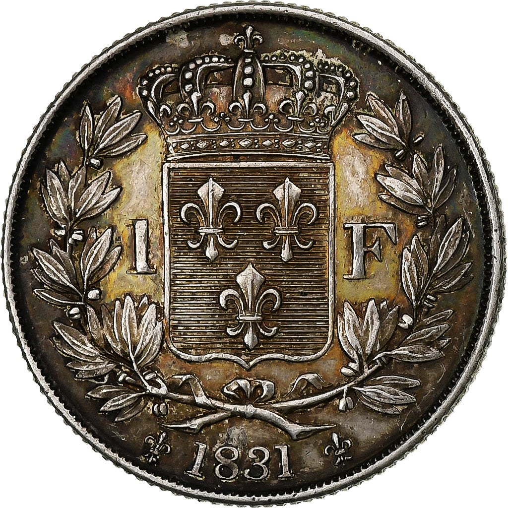 France, Henri V, Franc, 1831, Argent, SUP, KM:28.2
