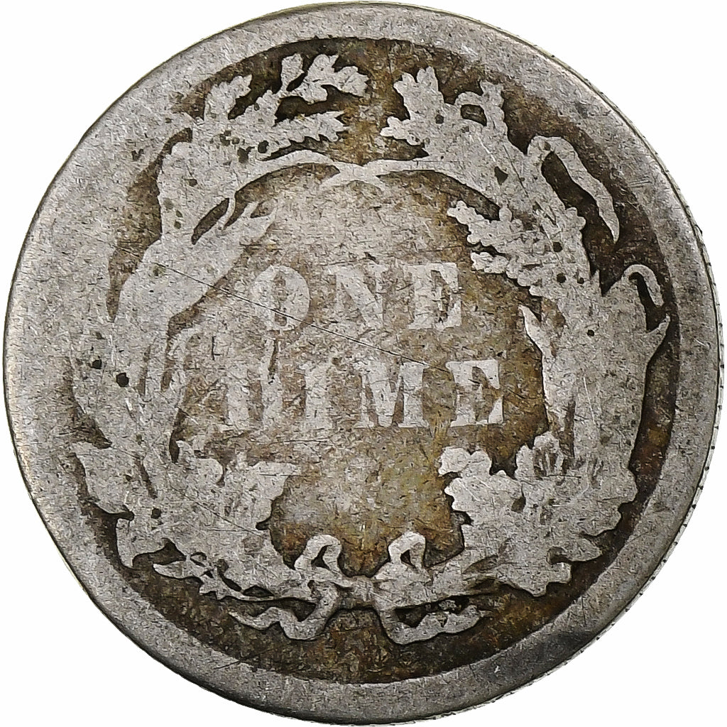 USA, Dime, Seated Liberty Dime, 1882, Philadelphia, Srebro, VF(20-25), KM:A92