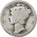 Vereinigte Staaten, Dime, Mercury Dime, 1920, Philadelphia, Silber, SGE, KM:140