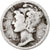 États-Unis, Dime, Mercury Dime, 1936, Denver, Argent, B, KM:140