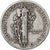États-Unis, Dime, Mercury Dime, 1941, Philadelphie, Argent, TB, KM:140