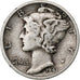 United States, Dime, Mercury Dime, 1943, San Francisco, Silver, VF(20-25)