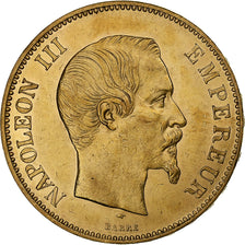 Francia, 100 Francs, Napoléon III, 1856, Paris, Oro, BB+, Gadoury:1135