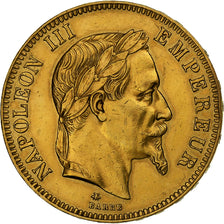 France, 100 Francs, Napoléon III, 1869, Paris, Gold, AU(50-53), Gadoury:1136