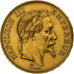 France, 100 Francs, Napoléon III, 1869, Paris, Gold, AU(50-53), Gadoury:1136