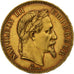 França, 100 Francs, Napoléon III, 1869, Paris, Dourado, AU(50-53)