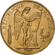 Francja, 100 Francs, Génie, 1900, Paris, Złoto, EF(40-45), Gadoury:1137a