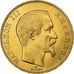 França, 50 Francs, Napoléon III, 1859, Paris, Dourado, AU(55-58)