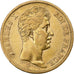 Francia, 40 Francs, Charles X, 1824, Paris, Oro, MB+, Gadoury:1105, KM:721.1