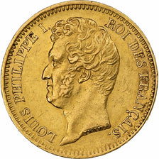 Francia, 20 Francs, Louis-Philippe, 1831, Paris, Oro, BB, Gadoury:1030a
