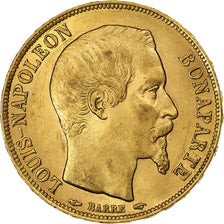 France, 20 Francs, Napoléon III, 1852, Paris, Gold, AU(55-58), Gadoury:1060