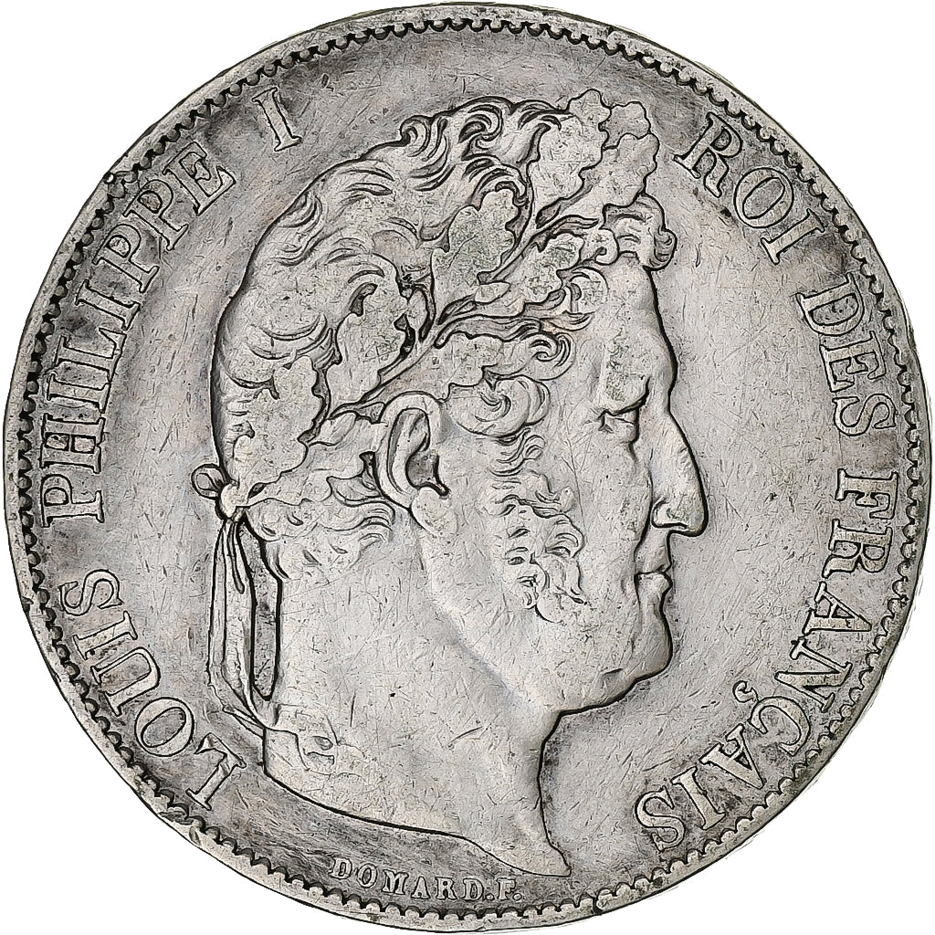 Frankreich, 5 Francs, Louis-Philippe, 1847, Paris, Silber, SS, Gadoury:678a