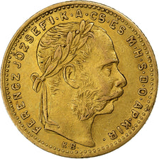 Węgry, Franz Joseph I, 8 Forint 20 Francs, 1884, Kormoczbanya, Złoto