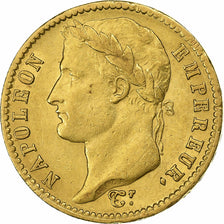 France, Napoléon I, 20 Francs, 1812, Paris, Or, TTB+, Gadoury:1025, Le