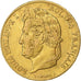 Francia, 20 Francs, Louis-Philippe, 1841, Paris, Oro, MB+, Gadoury:1031