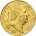 Francia, Louis XVIII, 20 Francs, 1817, Lille, Oro, MBC+, Gadoury:1028, Le