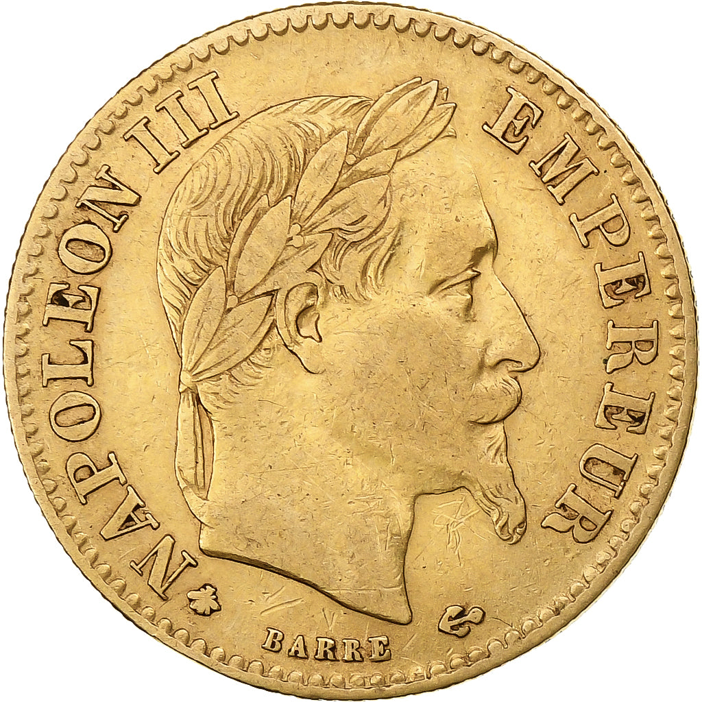 France, Napoléon III, 10 Francs, 1862, Paris, Or, TTB, Gadoury:1015, KM:800.1
