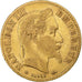 França, Napoleon III, 10 Francs, 1866, Paris, Dourado, EF(40-45), Gadoury:1015