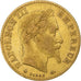 França, Napoleon III, 10 Francs, 1868, Paris, Dourado, EF(40-45), Gadoury:1015