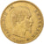 Francja, 5 Francs, Napoléon III, 1858, Paris, Złoto, EF(40-45), Gadoury:1001