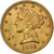 États-Unis, $5, Half Eagle, Coronet Head, 1895, Philadelphie, Or, SUP, KM:101