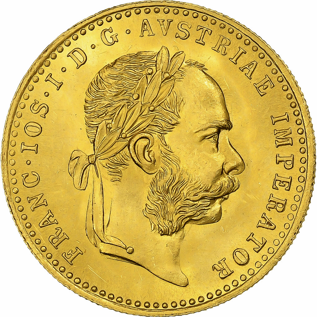 Austria, Franz Joseph I, Ducat, 1915, Restrike, Gold, MS(64), KM:2267