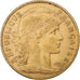 Francja, 10 Francs, Marianne, 1910, Paris, Złoto, EF(40-45), Gadoury:1017