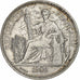 Französisch Indochina, Piastre, 1901, Paris, Silber, SS, Lecompte:284, KM:5a.1