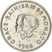 Monaco, 10 Francs, 1966, Monnaie de Paris, Silber, VZ, Gadoury:MC 154, KM:M1