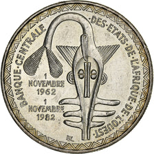 West African States, 5000 Francs, 1982, Silber, VZ+, KM:11