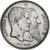 Bélgica, 5 Francs, 1880, Brussels, Plata, MBC+, KM:8