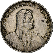 Switzerland, 5 Francs, 1925, Bern, Silver, EF(40-45), KM:38