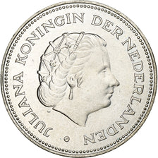 Netherlands, Juliana, 10 Gulden, 1970, Utrecht, Silver, MS(60-62), KM:195