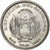 El Salvador, Peso, Colon, 1892, Central American Mint, Zilver, ZF+, KM:114
