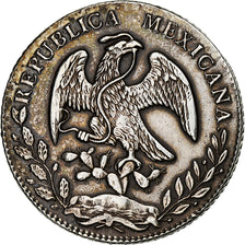 Mexiko, 8 Reales, 1859, Mexico City, Silber, SS, KM:377.10