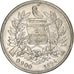 Guatemala, Peso, 1894, Silver, AU(55-58), KM:210