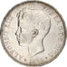 Spain, Alfonso XIII, 5 Pesetas, 1896, Madrid, Silver, AU(50-53), KM:707