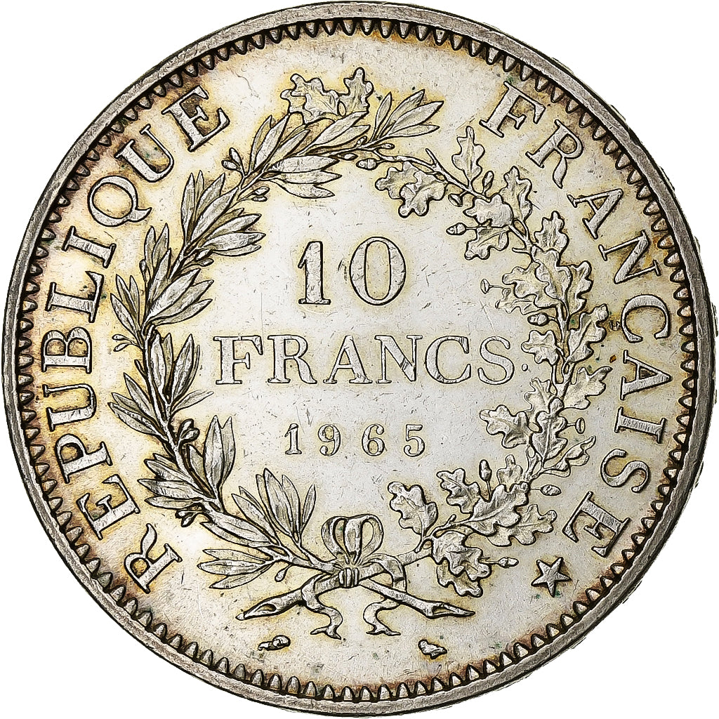 Frankreich, 10 Francs, Hercule, 1965, Paris, Silber, SS+, Gadoury:813, KM:932