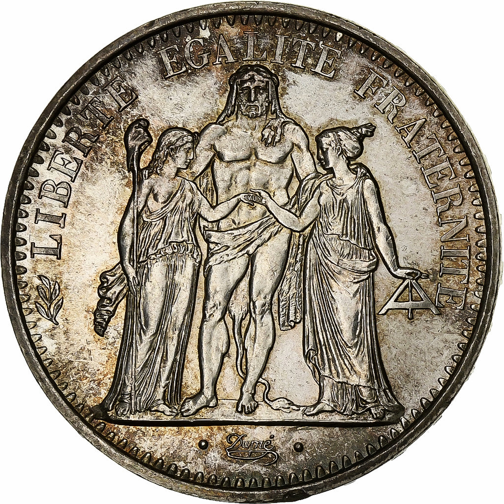 France, 10 Francs, Hercule, 1969, Paris, Silver, MS(63), Gadoury:813, KM:932